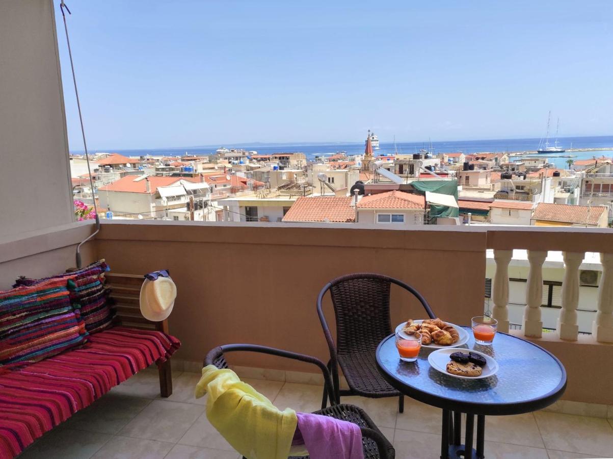 Three Graces Zakynthos Town Apartment Bagian luar foto